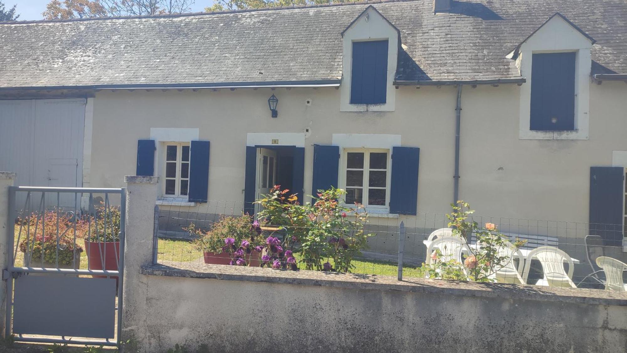 Maison Plain Pied, 2 Chambres, Longere Typique , Fraiche, Dans Bourg Avec Tous Commerces Luçay-le-Mâle Eksteriør bilde